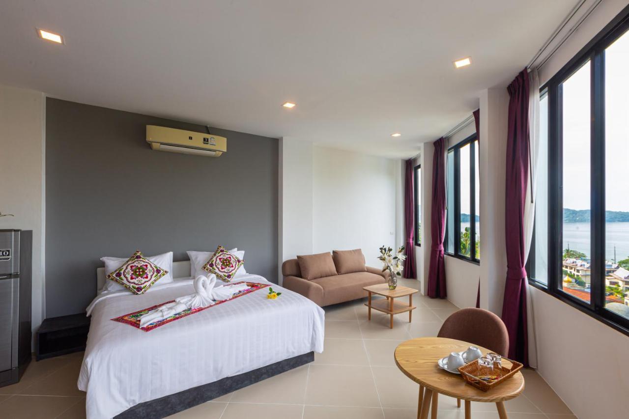 Hotel Rossarin Sea View Patong Exterior foto