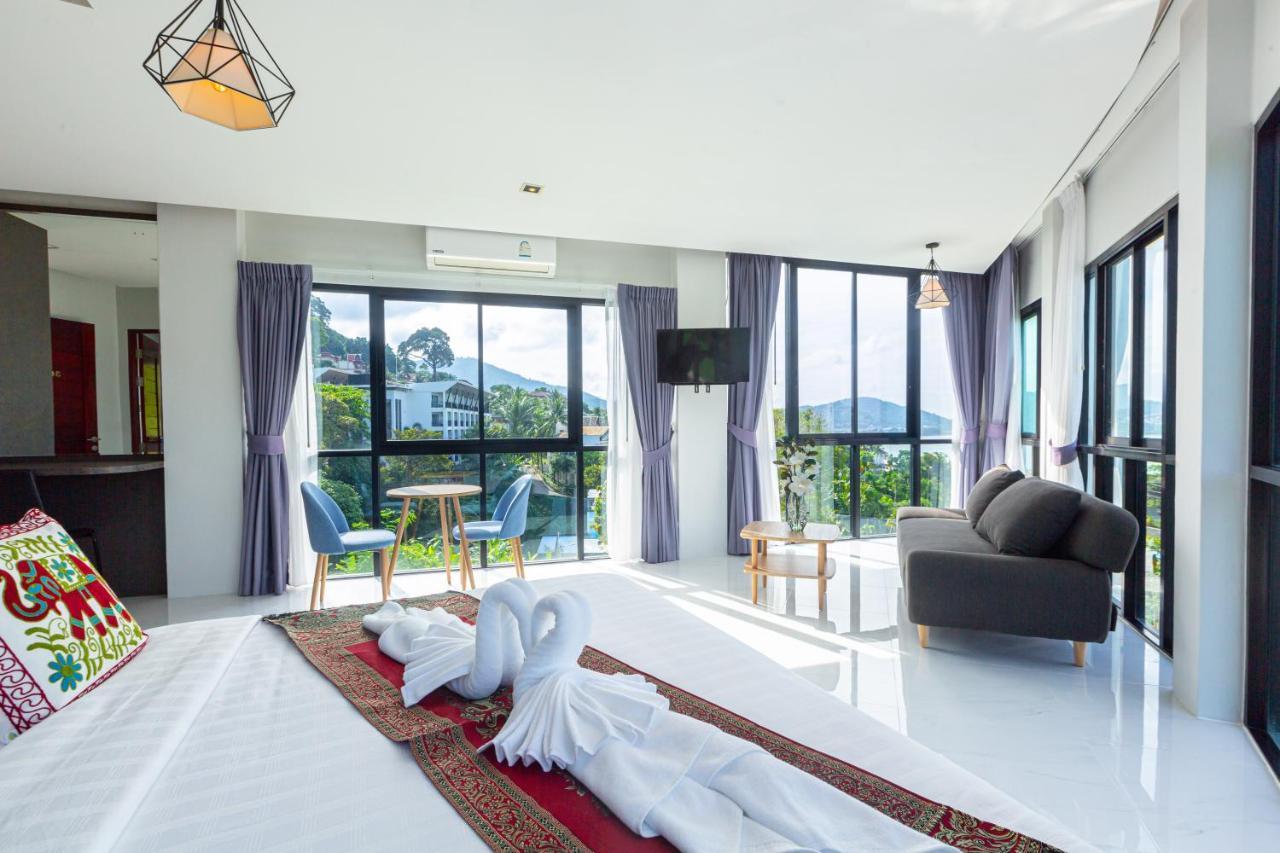 Hotel Rossarin Sea View Patong Exterior foto